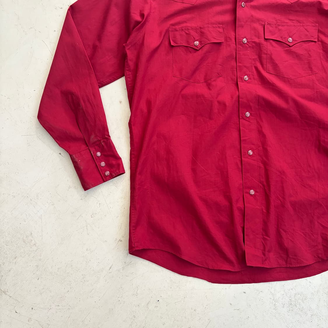 70s OG 빈티지 웨스턴 셔츠 L 상품이미지3