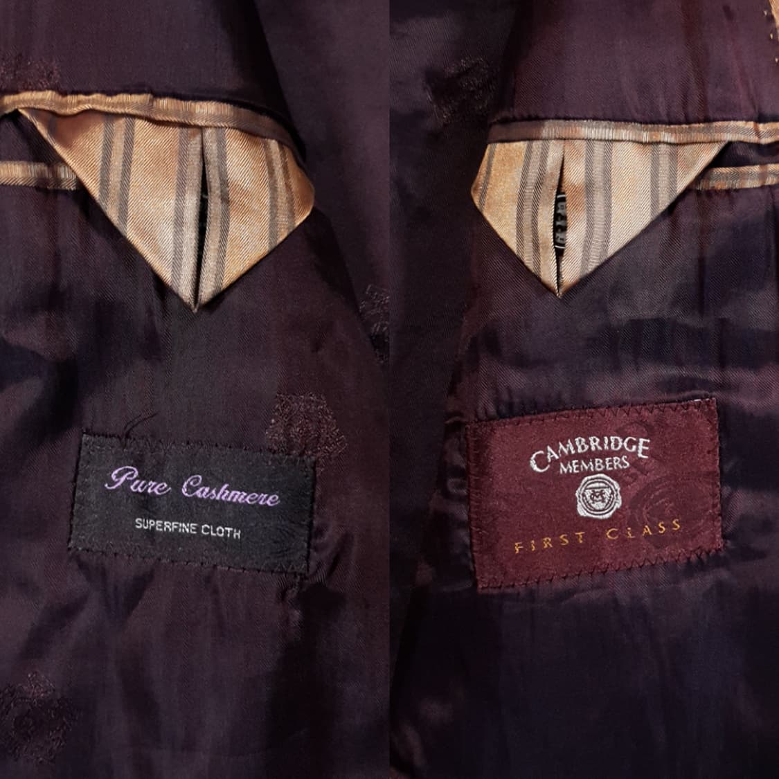 100) 캠브리지맴버스 퍼스트클래스 퓨어 캐시미어 100% 발마칸 맥코트 상품이미지5