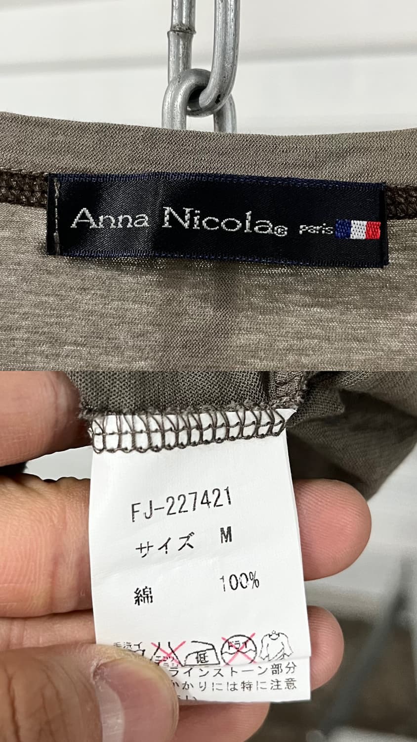 Anna Nicola lettering tee 상품이미지5