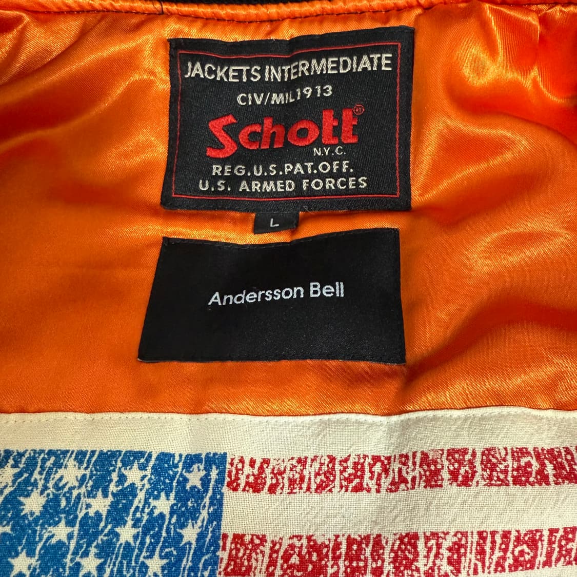 앤더슨벨 x 스캇 앤더슨벨자켓 스카쟌 항공점퍼 상품이미지4