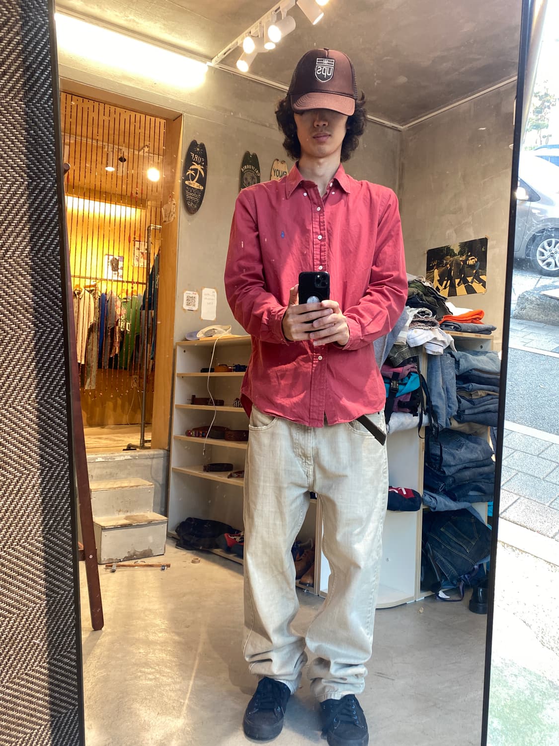 리바이스505 머드워싱 희귀컬러 32*34 상품이미지2