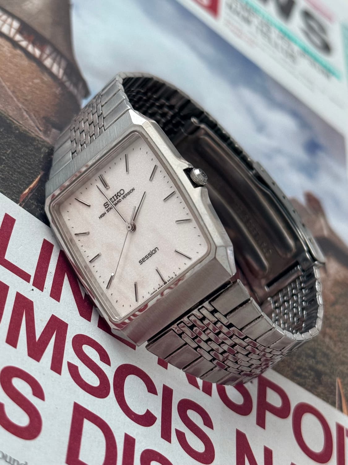 Seiko 세이코 Session Square 하이 스탠다드 버전 상품이미지4