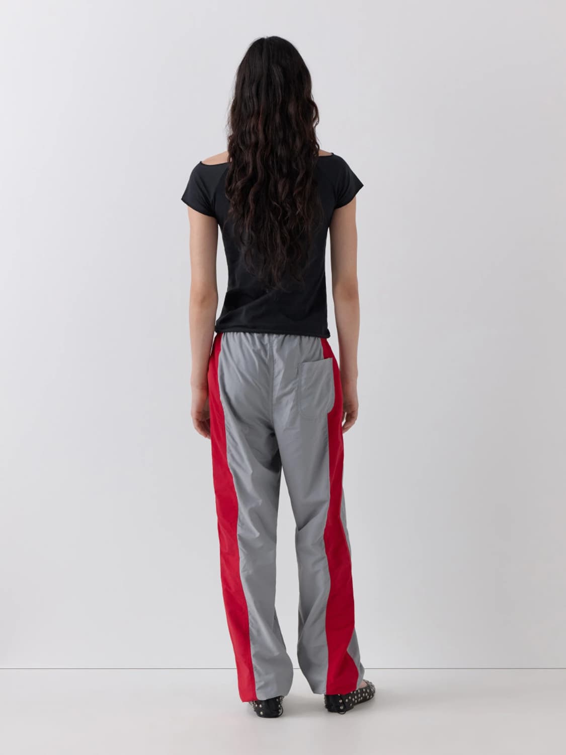 [34,36,38]기마구아스 Tyler 트랙 팬츠/그레이 상품이미지1