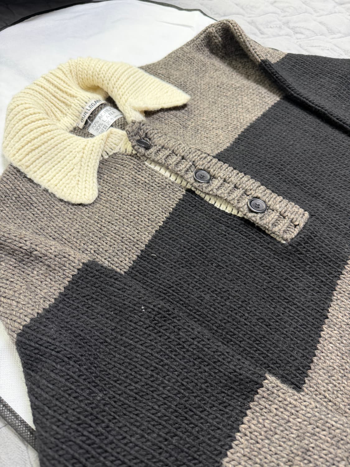 아워레가시 빅피케 니트 50 사이즈 상품이미지4