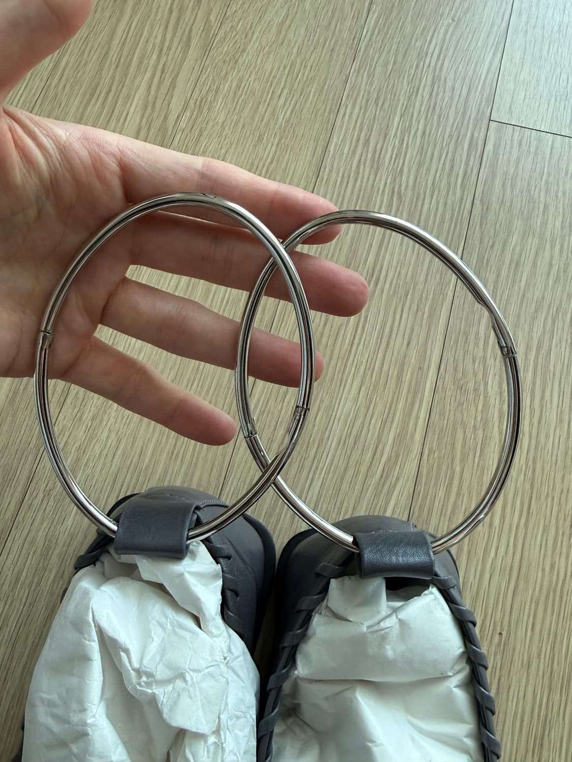 질샌더 휩스티치 링 발레리나 슈즈 36 (230-235) 상품이미지5