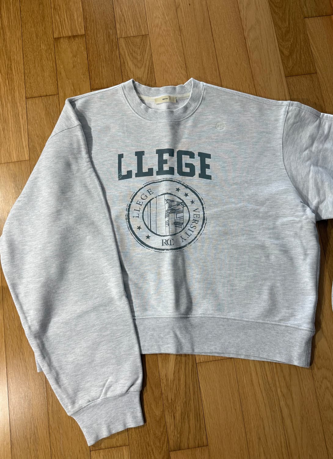 렉토 맨투맨 남성용 유니섹스 상품이미지2