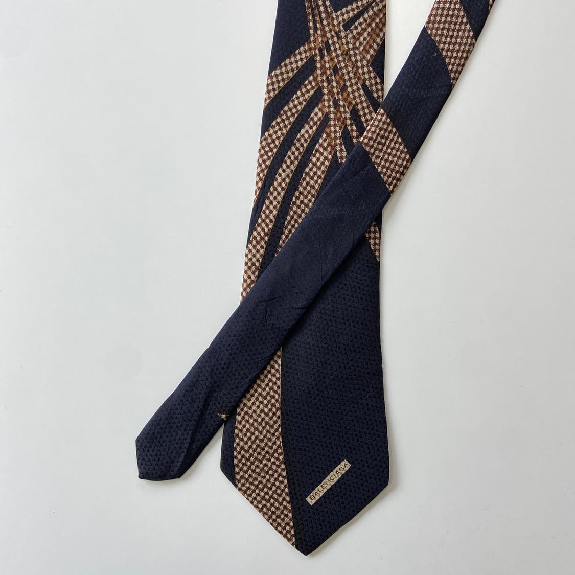 BALENCIAGA 발렌시아가 정품 명품 장폭 넥타이  상품이미지1