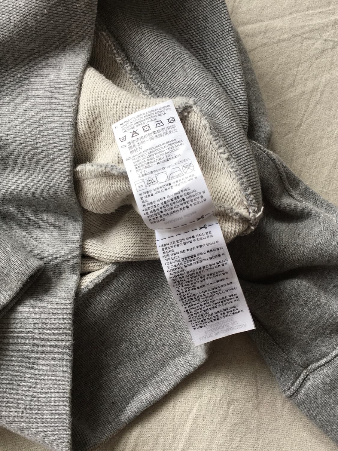 아디다스 가슴로고 후드집업 상품이미지6