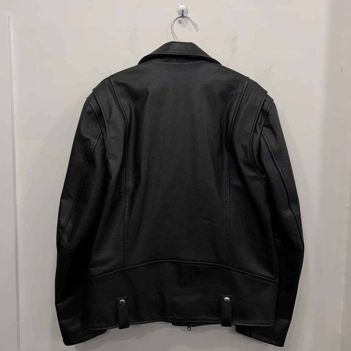 LOFI 로파이 하드쉘 비건레더 더블카라 라이더자켓 상품이미지5