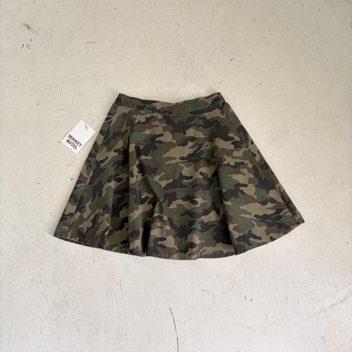 JPN 카모플라주 빈티지 스커트 상품이미지1