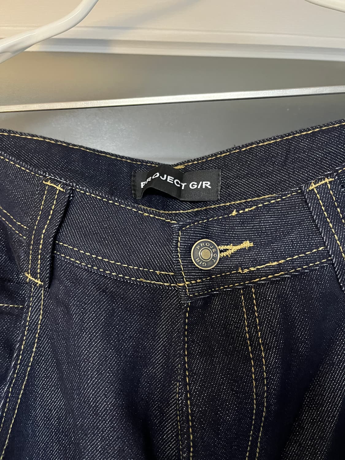 프로젝트gr 레트로 배기 데님 팬츠 상품이미지2