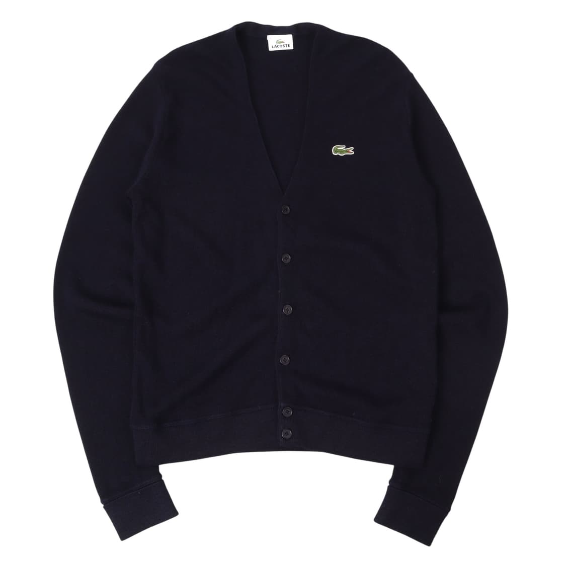 라코스테 네이비 울 가디건 상품이미지1