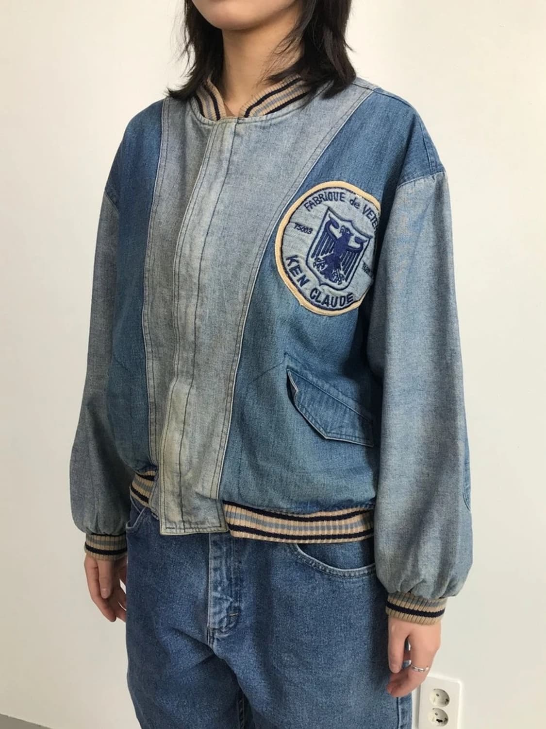 80–90s European Vintage Denim Jacket 상품이미지1