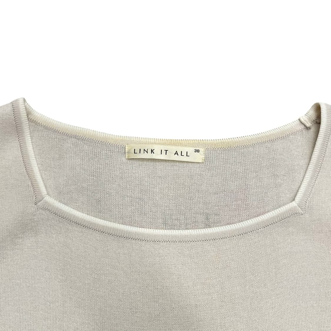 Angel Ivory Short Sleeve Knit in 상품이미지8