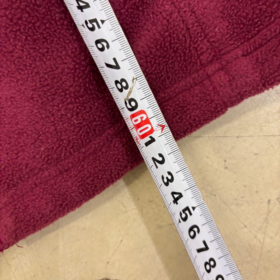 컬럼비아 버건디 플리스 자켓 상품이미지4