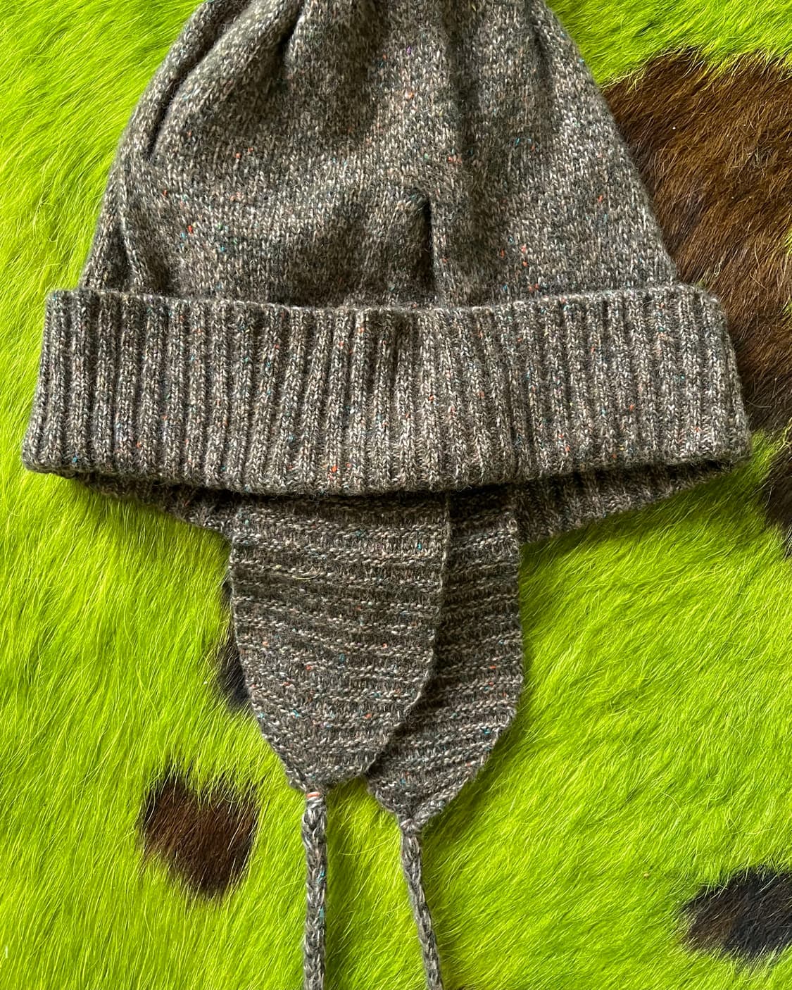 Ray Cassin レイカズン Ear-Muff Wool Beanie 상품이미지7