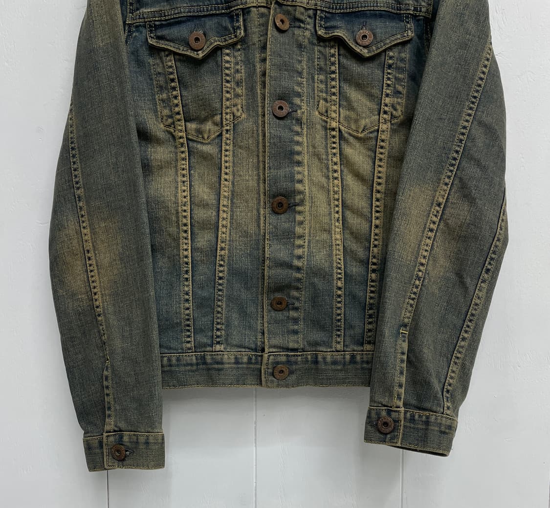 디그린 빈티지 워싱 데님 자켓 상품이미지5