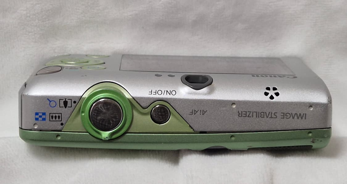 빈티지 디카)캐논 익서스 95 그린 판매합니다 상품이미지2