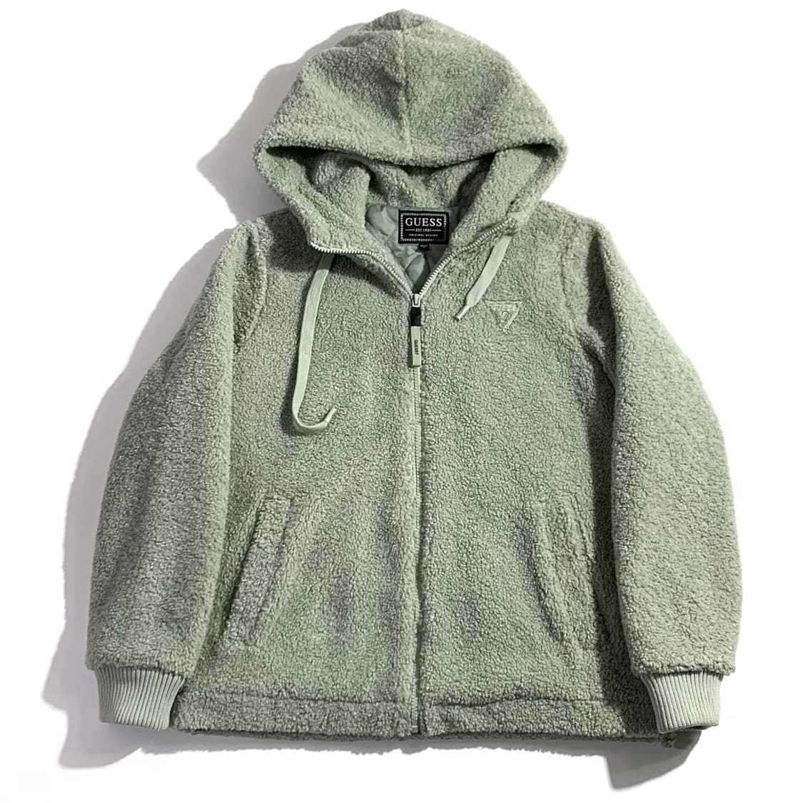 게스 뽀글이 후리스 자켓 상품이미지1