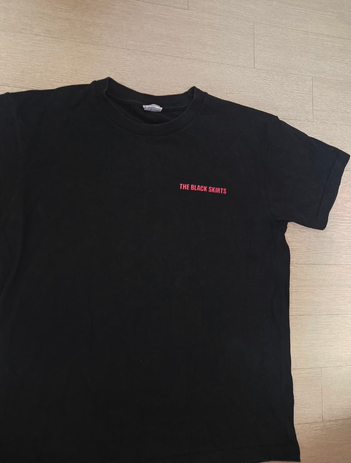 검정치마 201 콘서트 MD 티셔츠 상품이미지2