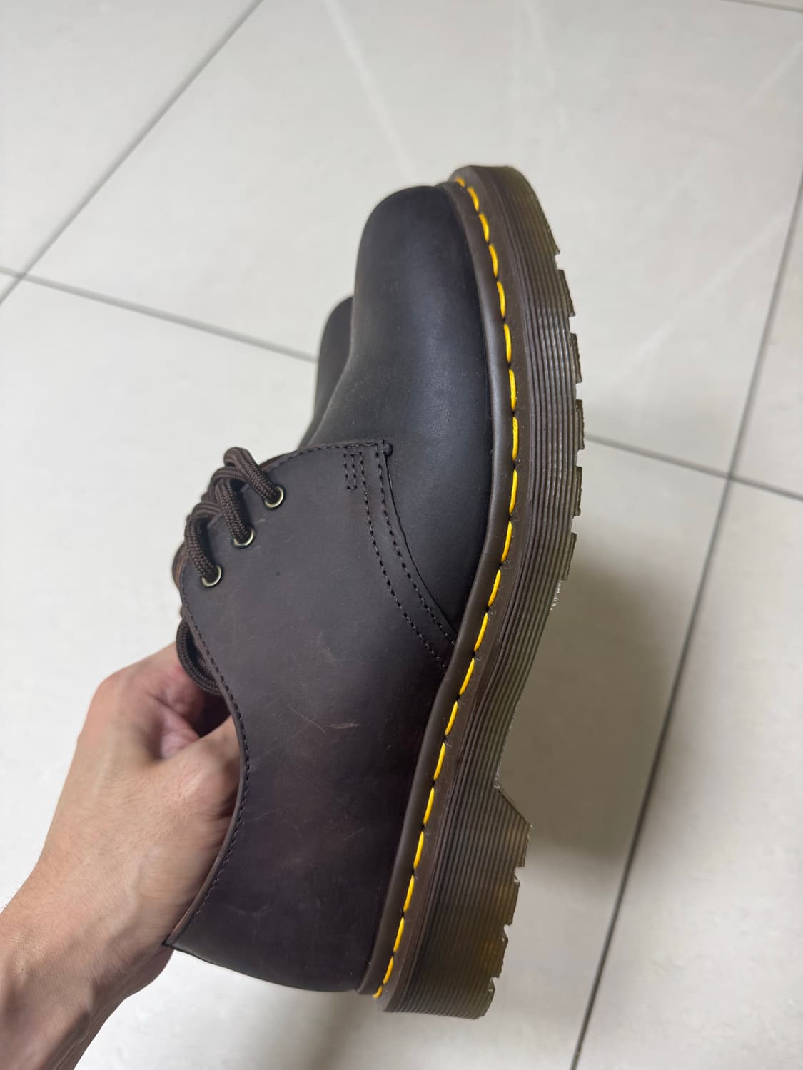 닥터마틴 1461 크레이지호스(빈티지브라운)UK6 상품이미지4