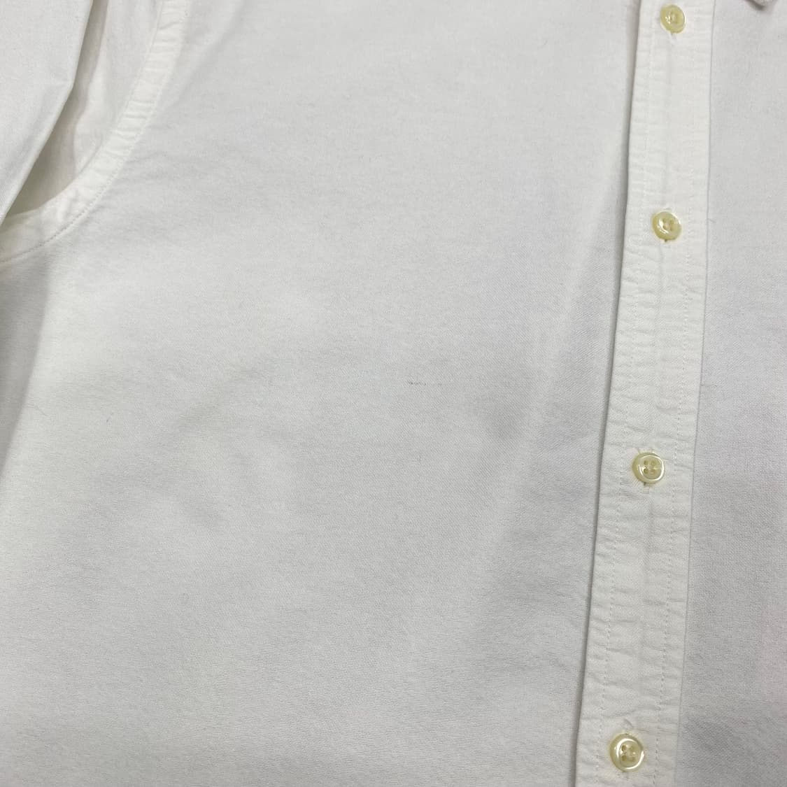 폴로 화이트 빅포니셔츠 실측M  상품이미지4