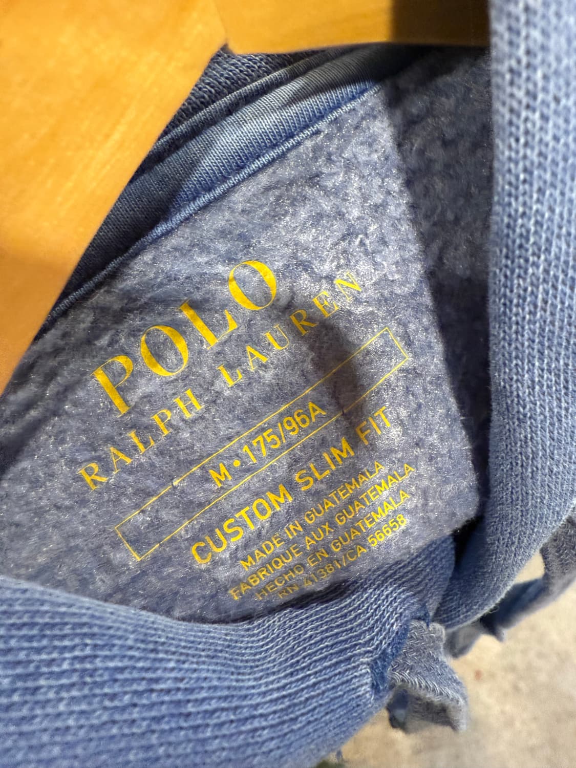 폴로 랄프로렌 레드포니 블루그레이 피그먼트 후드티 상품이미지3