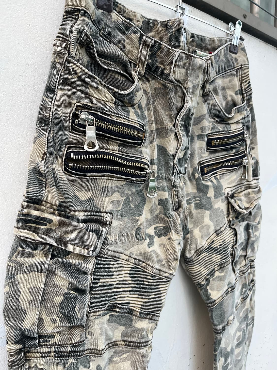 Vintage punk camo pants 상품이미지1