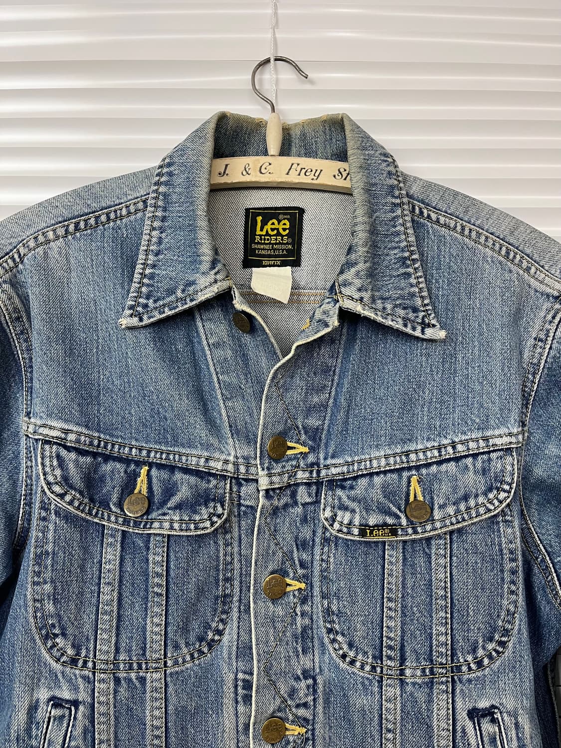 90s Lee riders 트러커 데님 자켓 상품이미지3