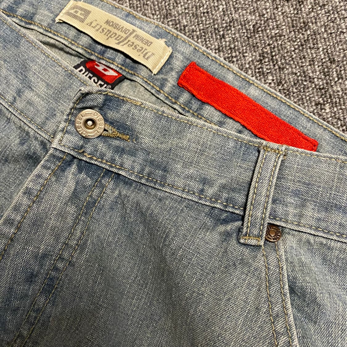 🌊Diesel Bootscut Denim Cargo Pants 상품이미지5