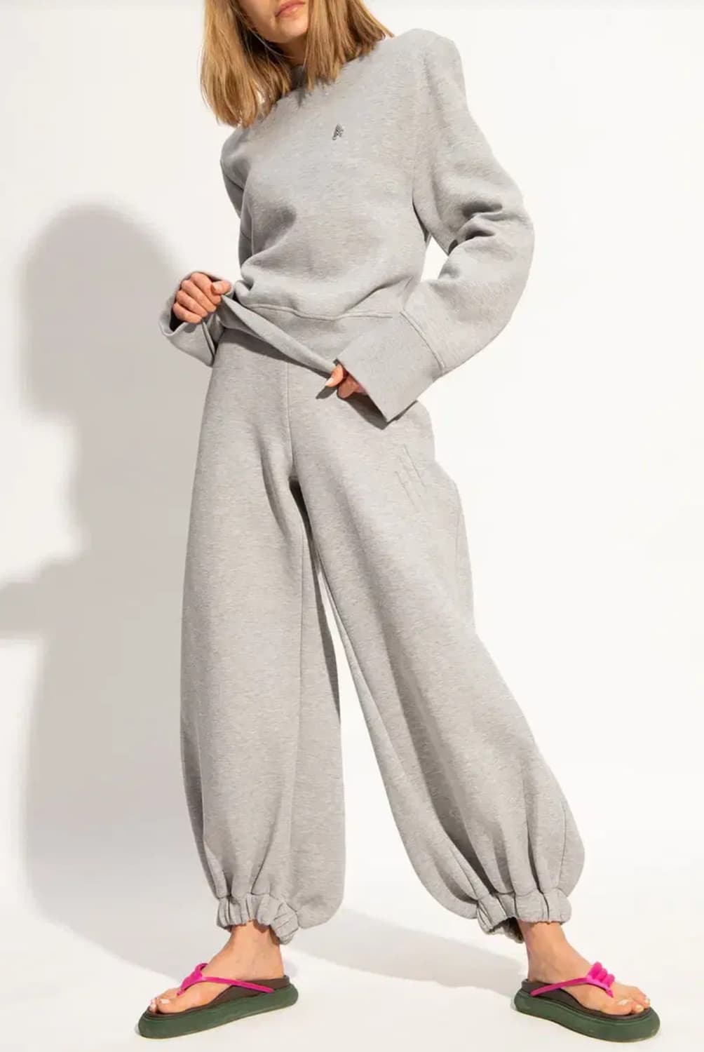 더아티코 스웻팬츠 그레이 상품이미지1