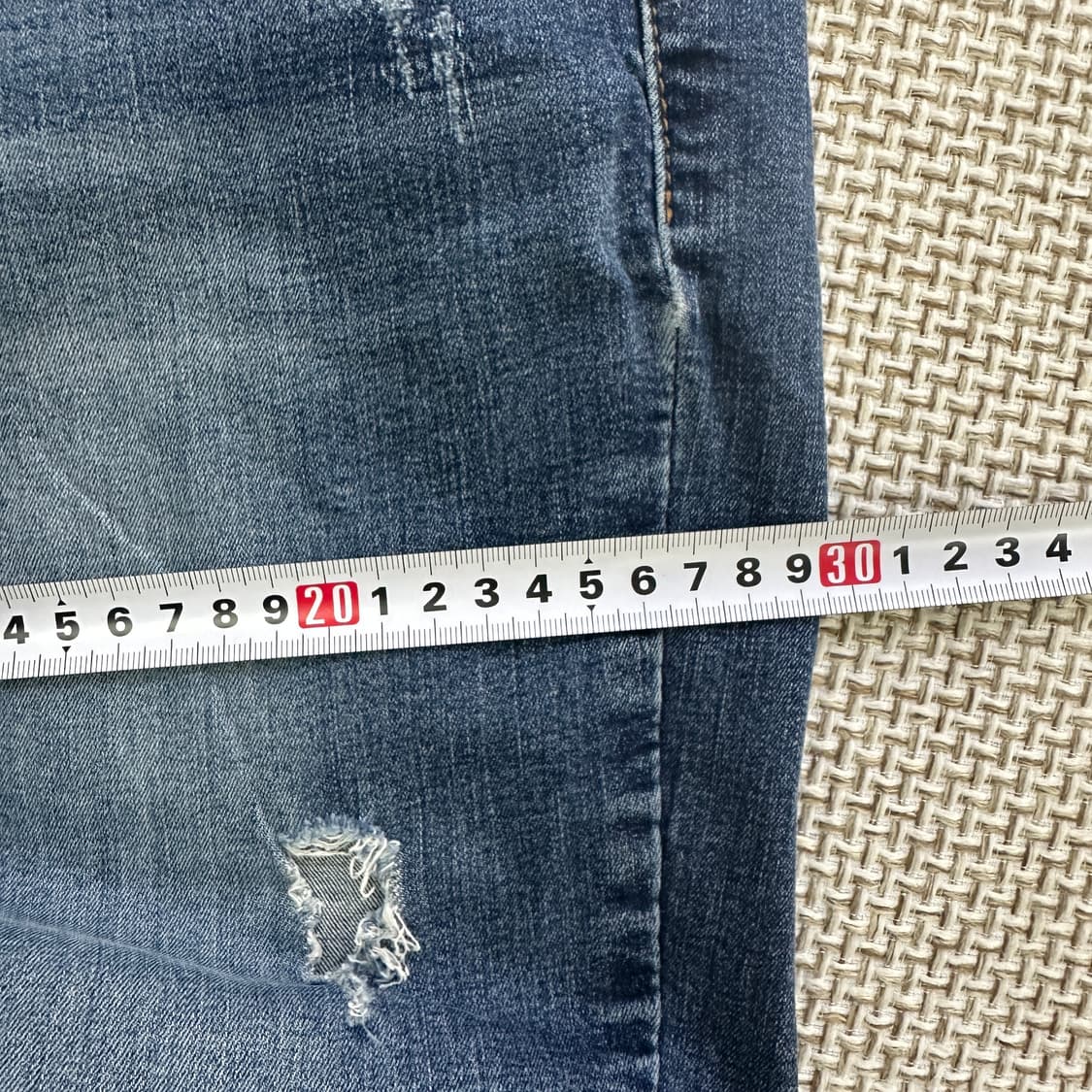 80(32) 게스 진청 데님 팬츠 0429D 상품이미지7