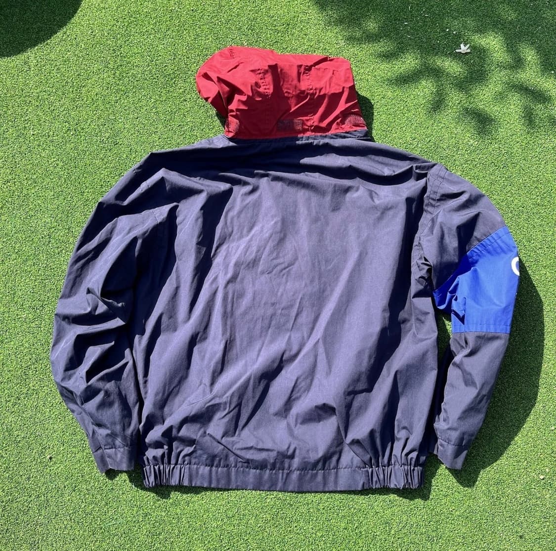 폴로 CRL 챕스 랄프로렌 로고 올드스쿨 바람막이 네이비 상품이미지5