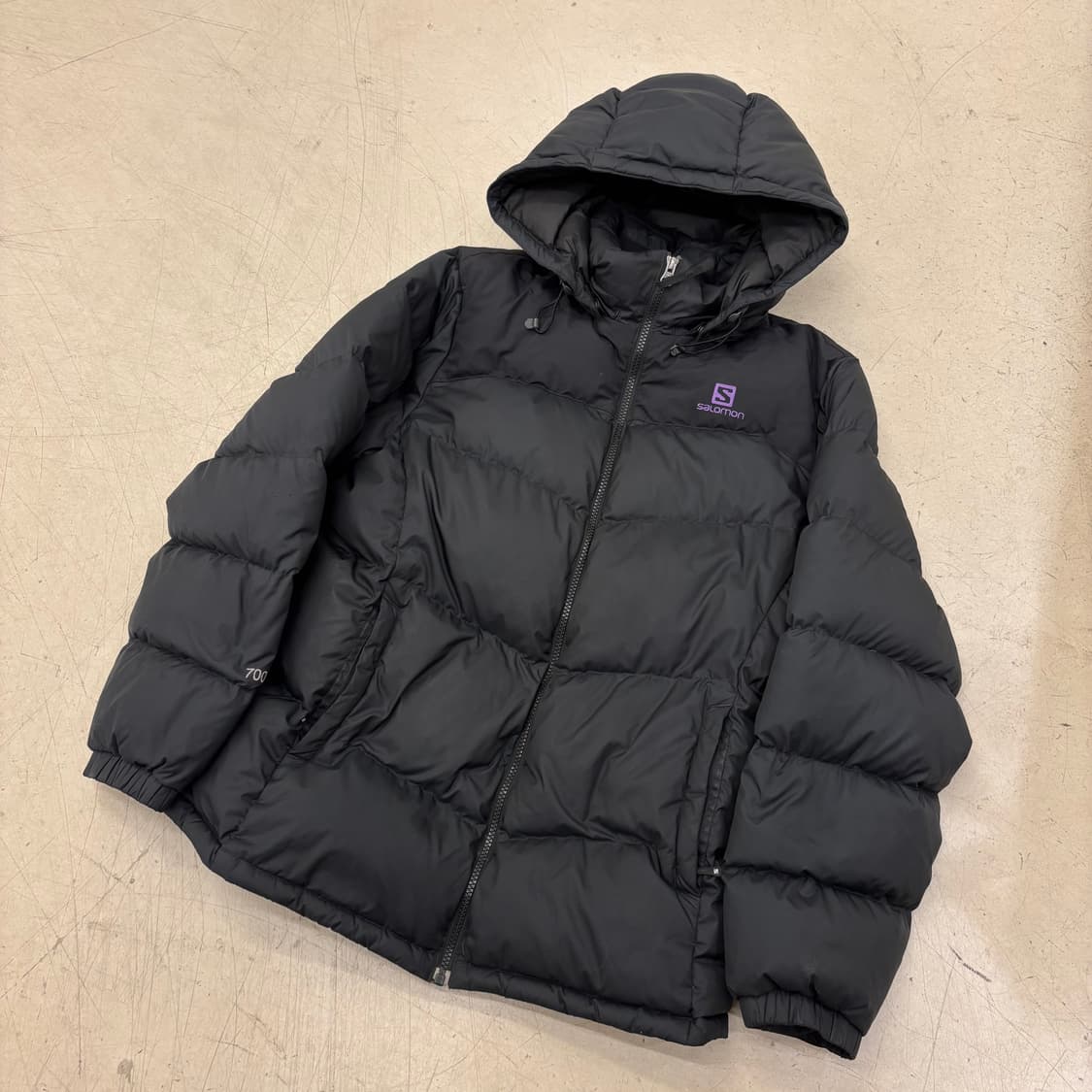 살로몬 700 프랑스 덕다운 우먼 마운틴 패딩 상품이미지1