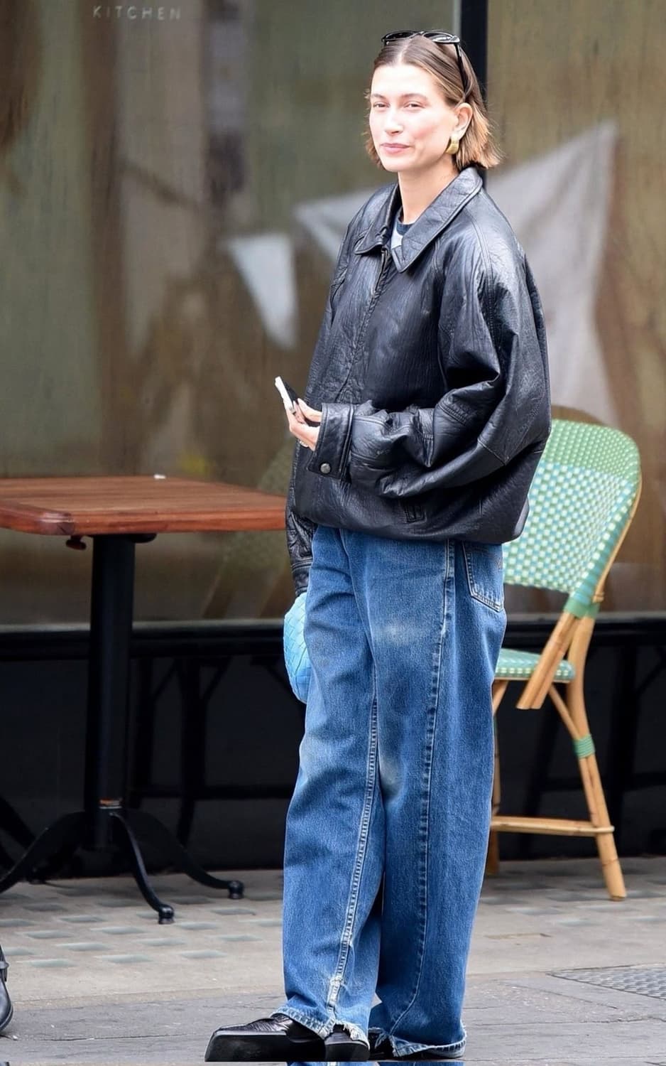 헤일리비버//런던포그 리얼레더 가죽 자켓  상품이미지1