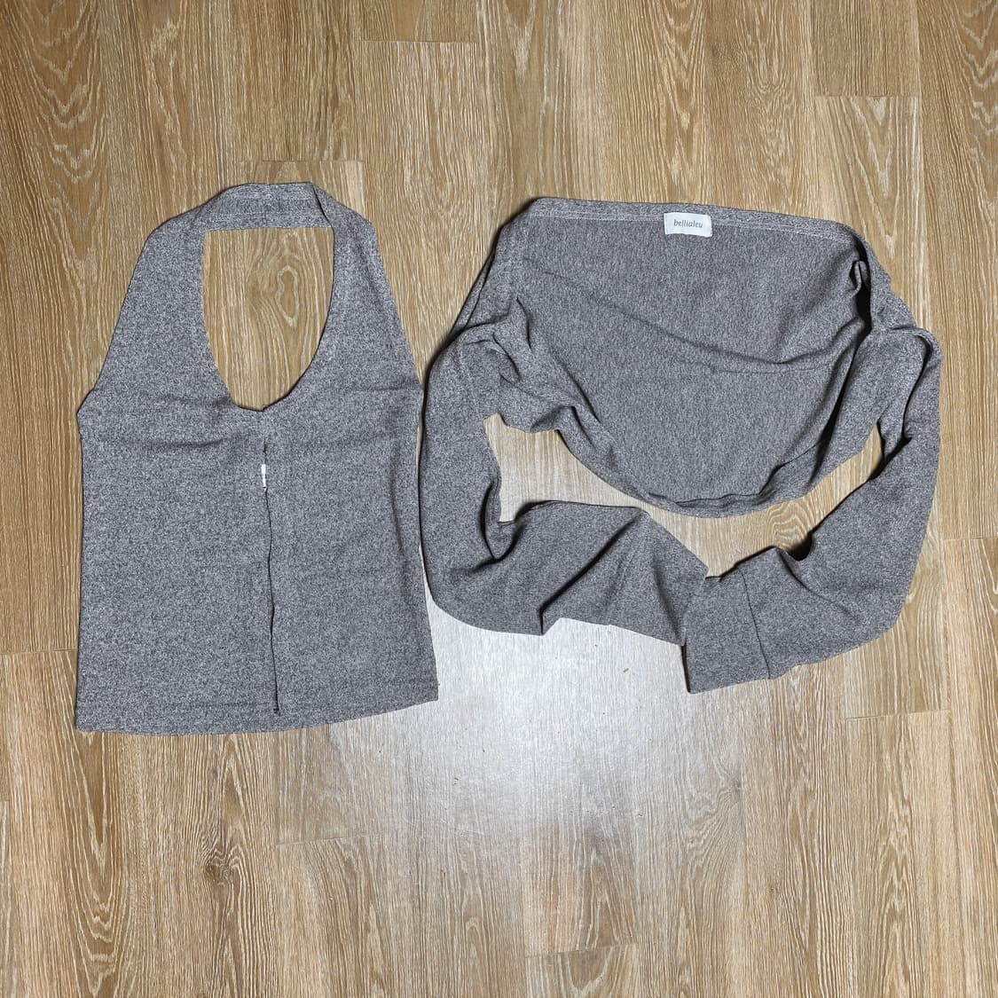 벨리아르 후크 홀터넥 볼레로 세트 가디건 상품이미지2