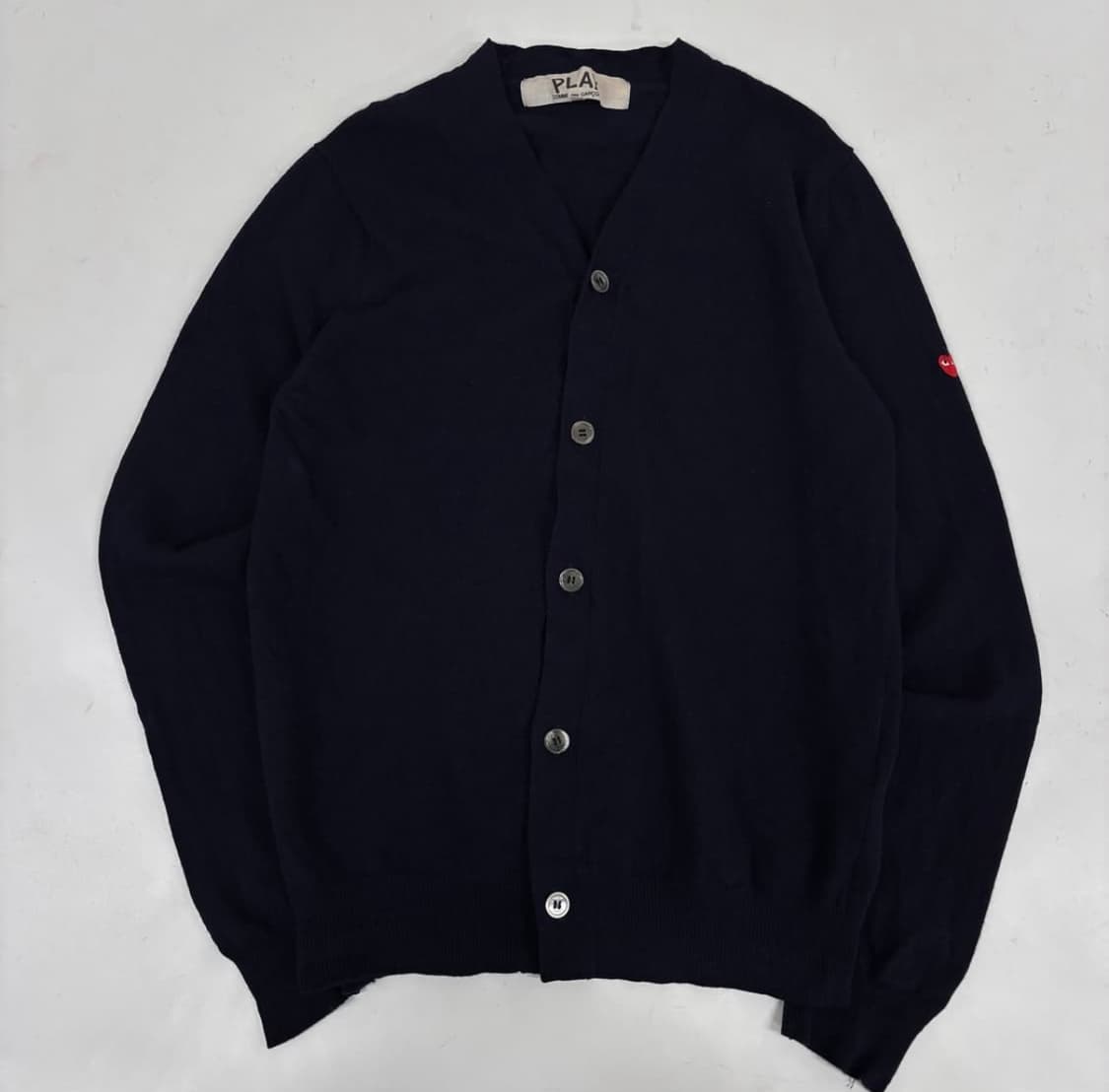 꼼데가르송 가디건 (네이비) 상품이미지1