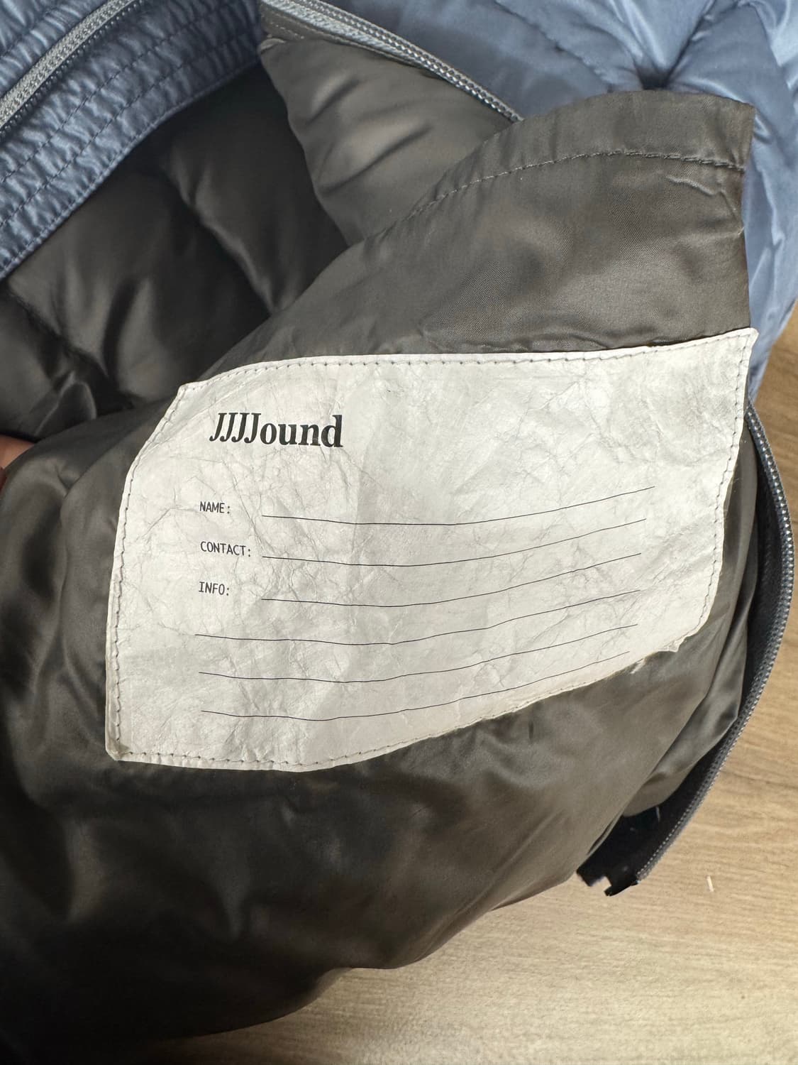 [M]데상트 x 자운드 얼터레인 다운 자켓 스톰 블루 상품이미지8