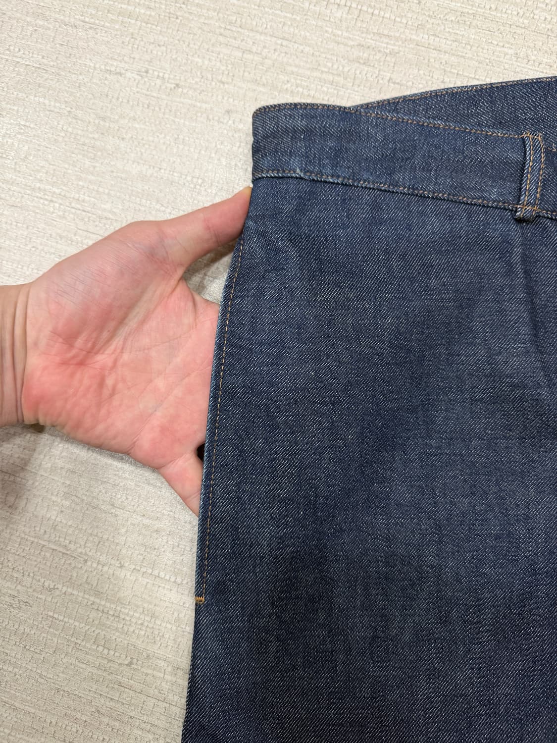 nacessary or unnecessary 페인터 데님 상품이미지5