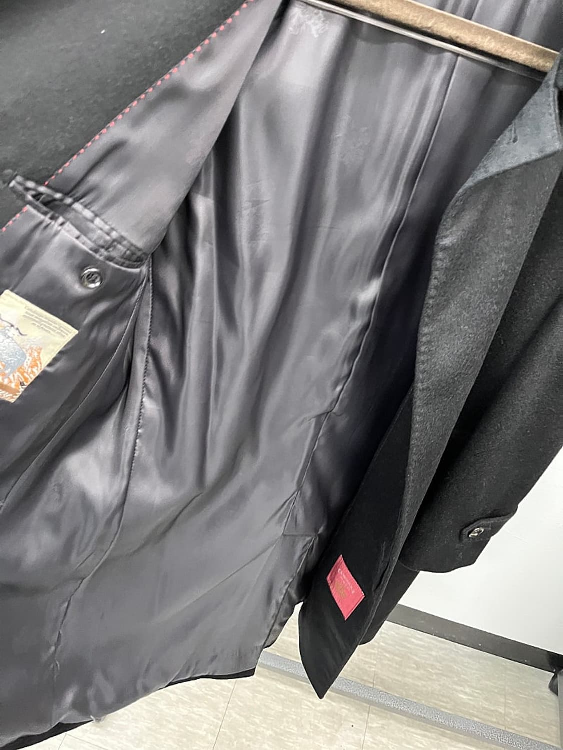 95) 캠브릿지 캐시미어100% 코트  상품이미지5