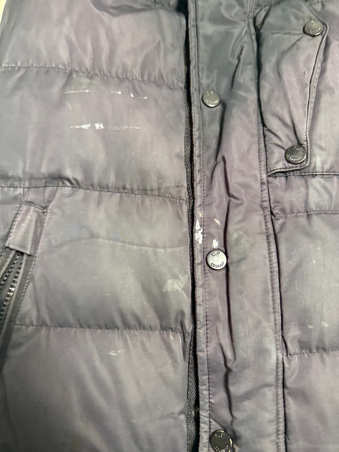 정품 cp컴퍼니 고글 후드 베스트 상품이미지5