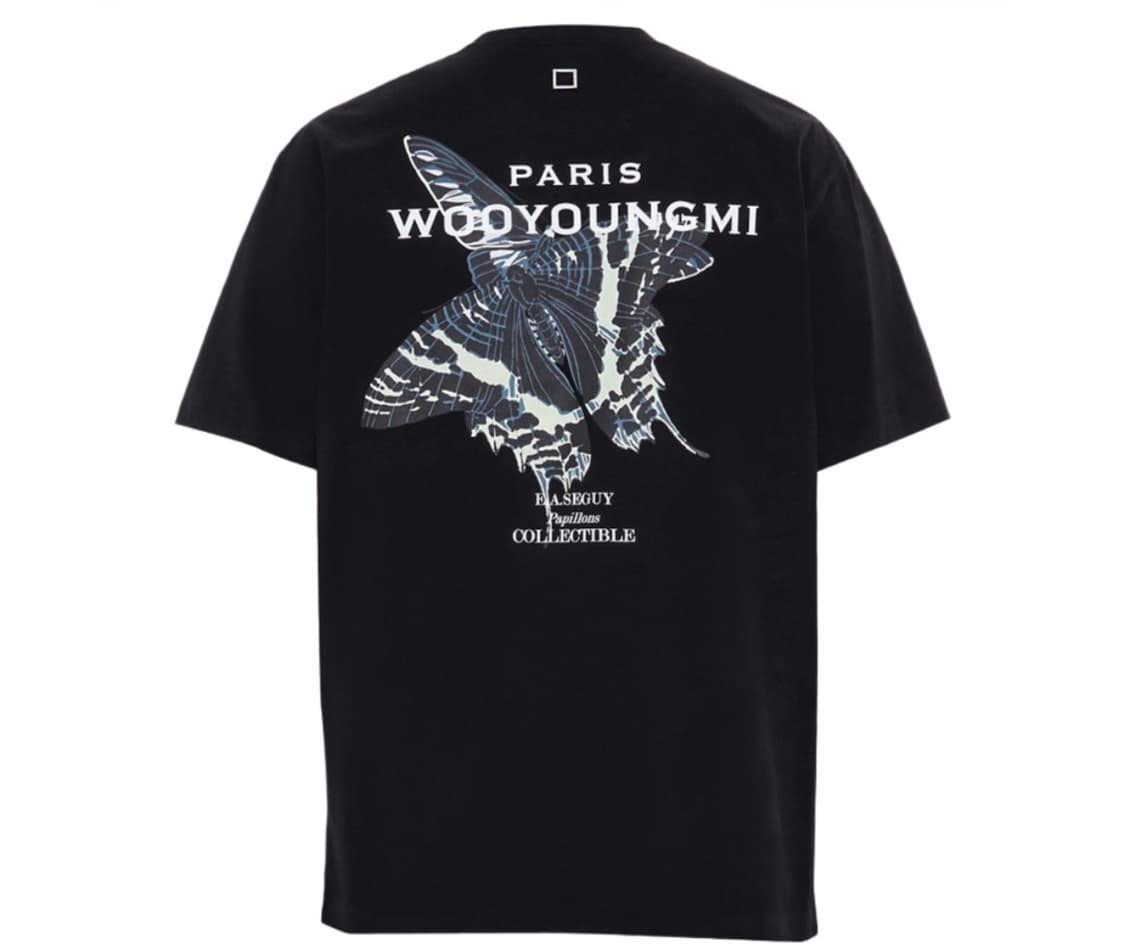23SS 우영미 나비 백로고 반팔 티셔츠 상품이미지1
