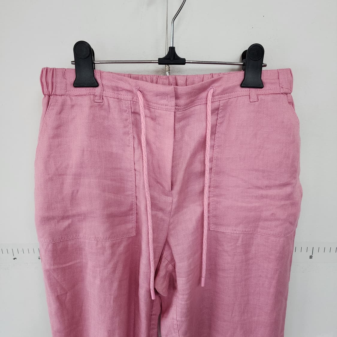 SJ 와니 핑크색 린넨 바지 상품이미지2