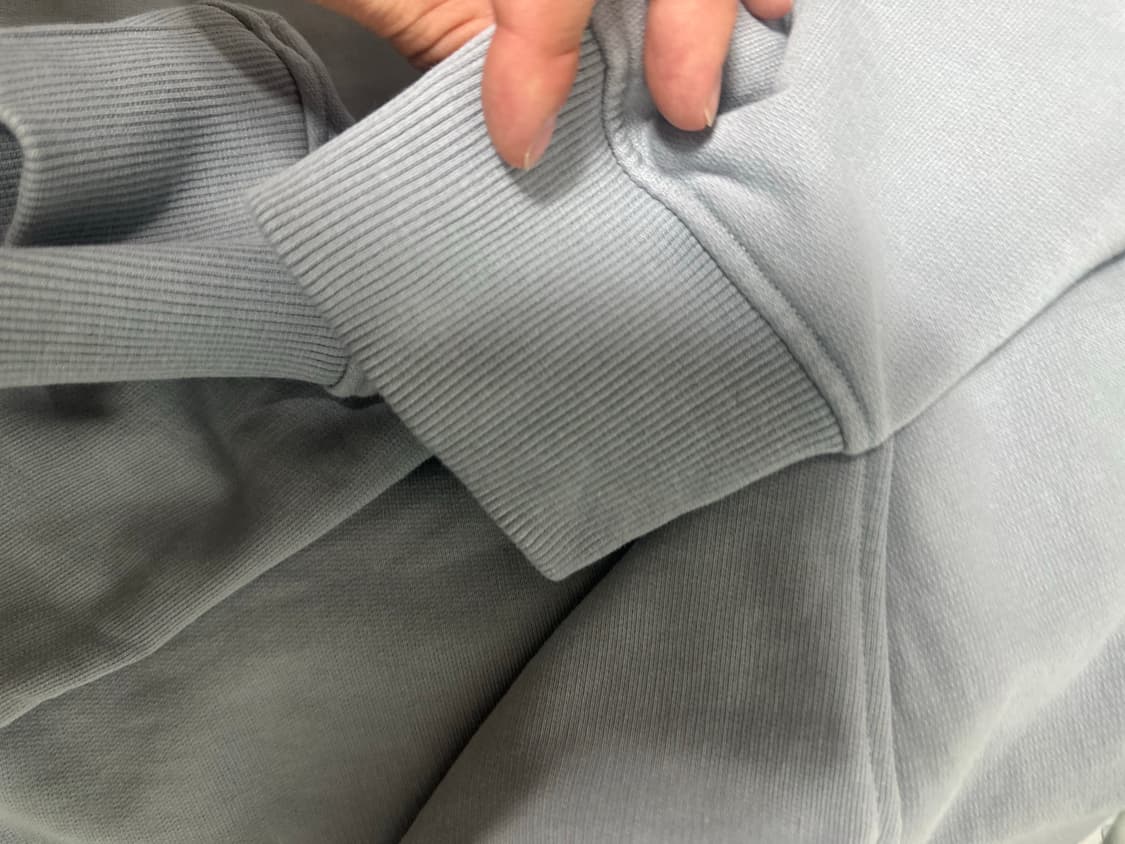 아미 맨투맨 스틸블루 XL 상품이미지5