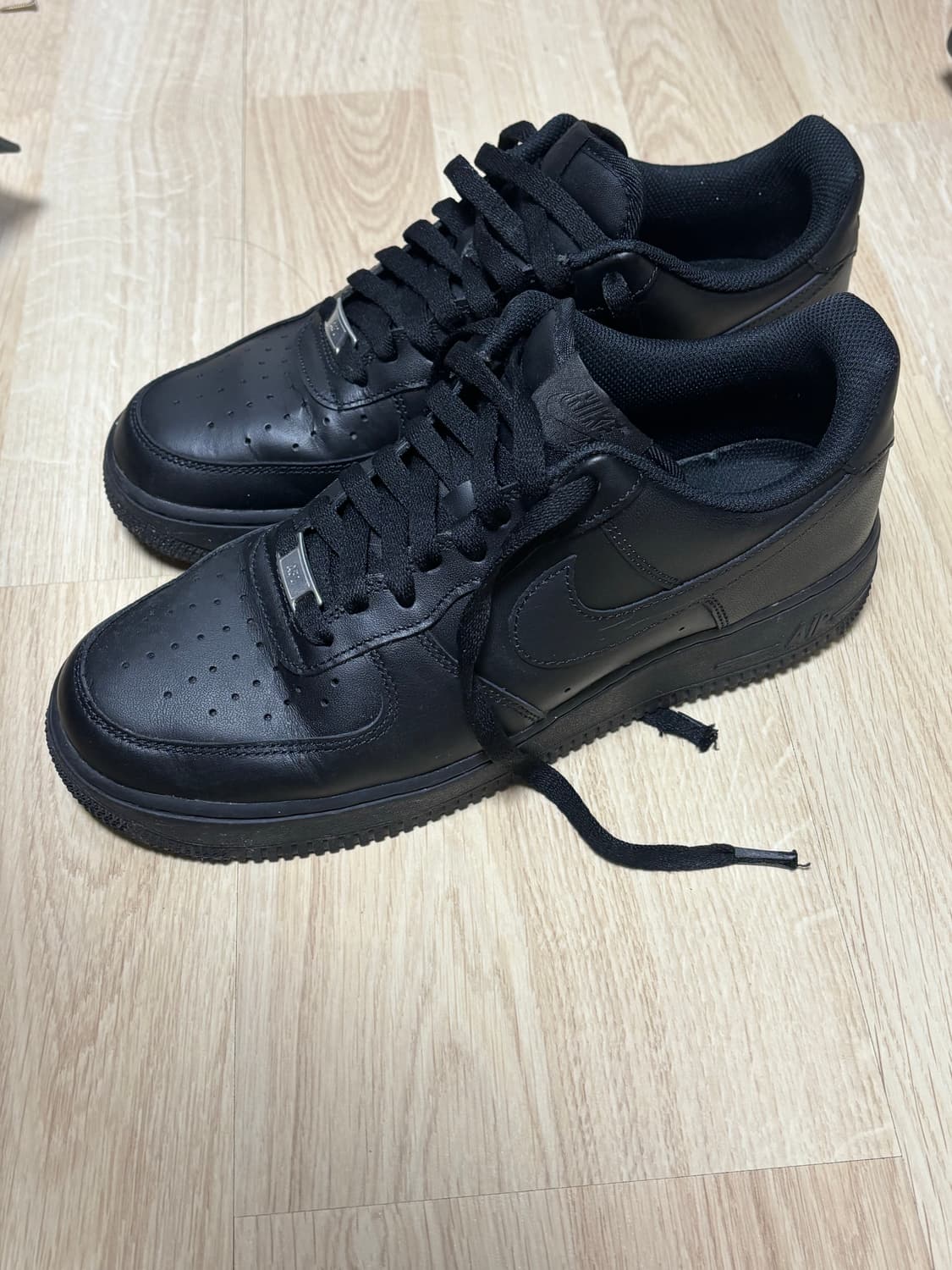 나이키 에어포스 블랙 275 상품이미지1