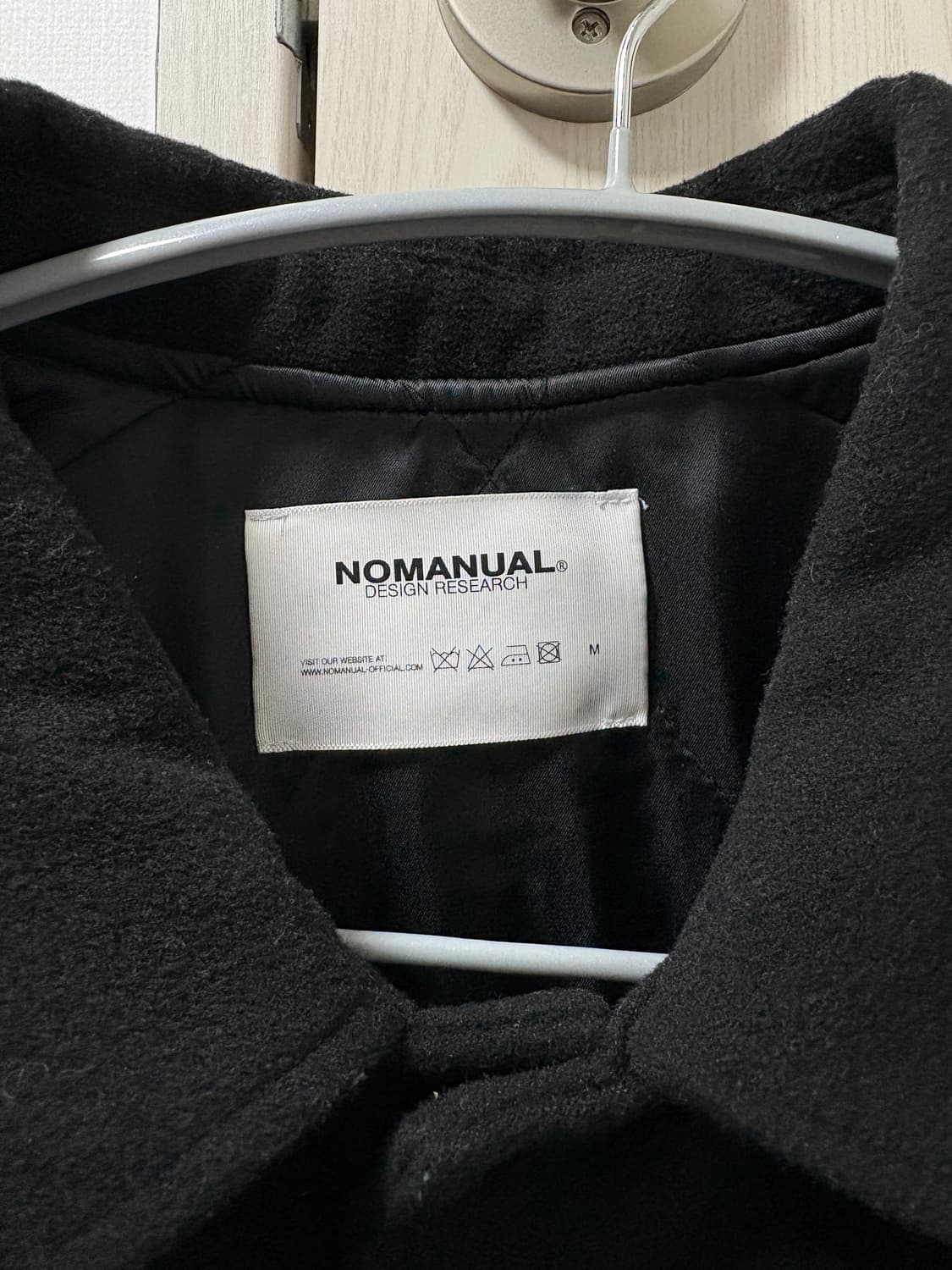 노매뉴얼 W.S 바시티 자켓 블랙 M 상품이미지6