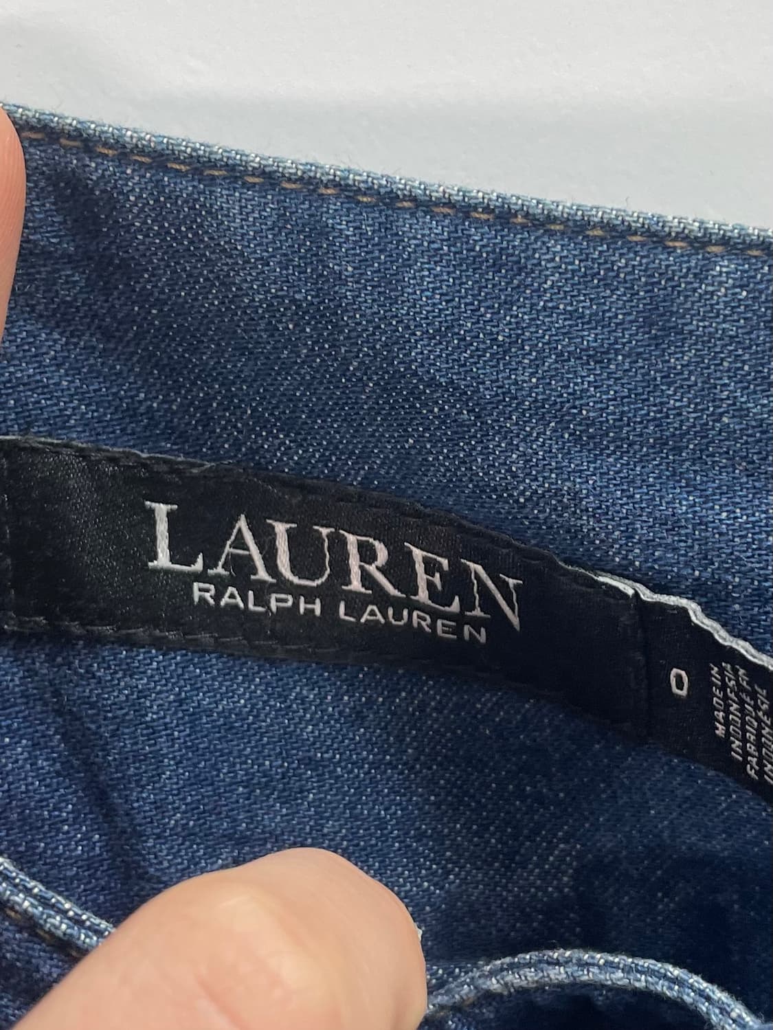 로렌 랄프로렌 와이드 데님 구르카팬츠 (onp.44)   상품이미지5