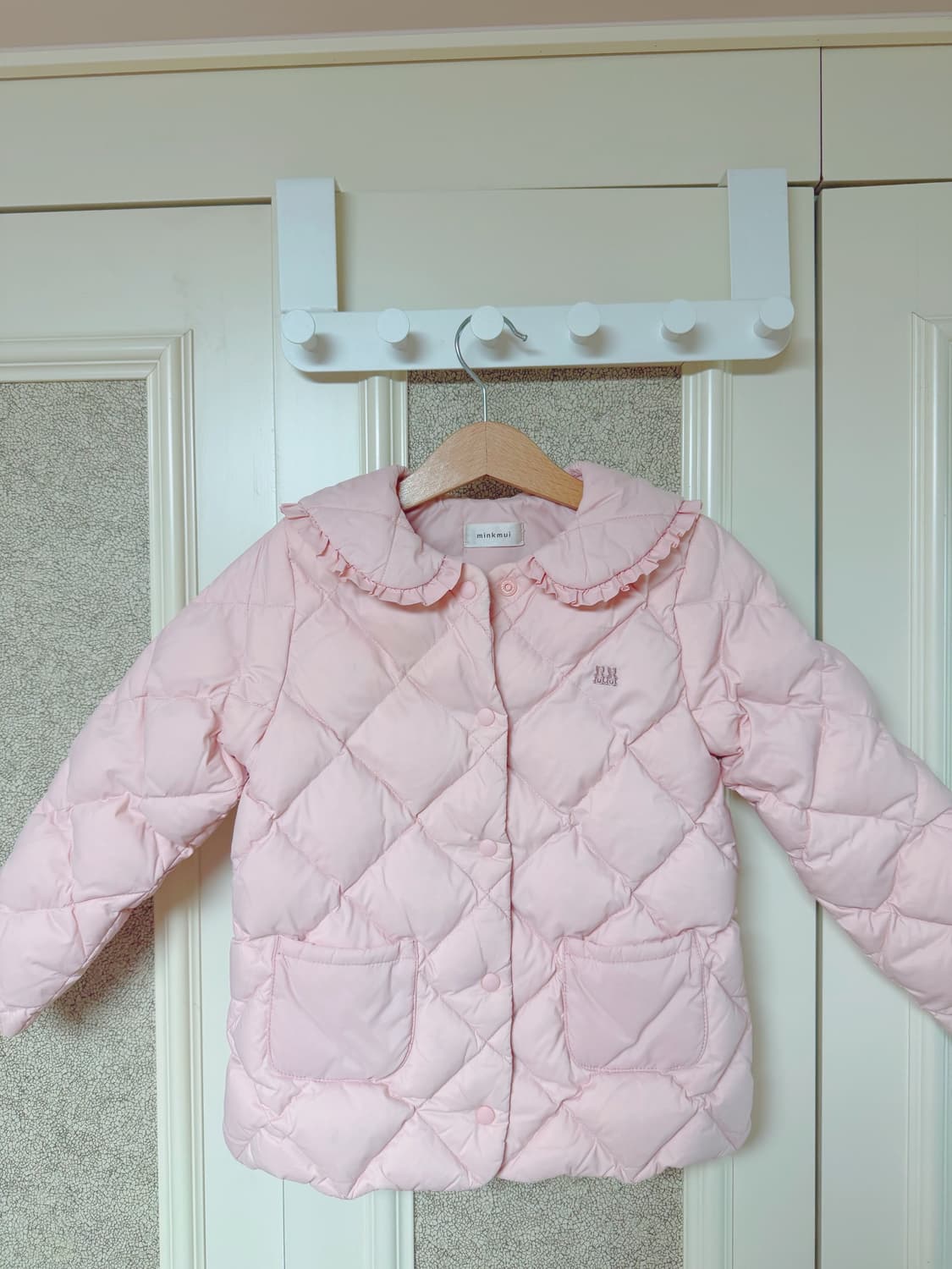밍크뮤 여아 오리털 퀼팅 점퍼 상품이미지2