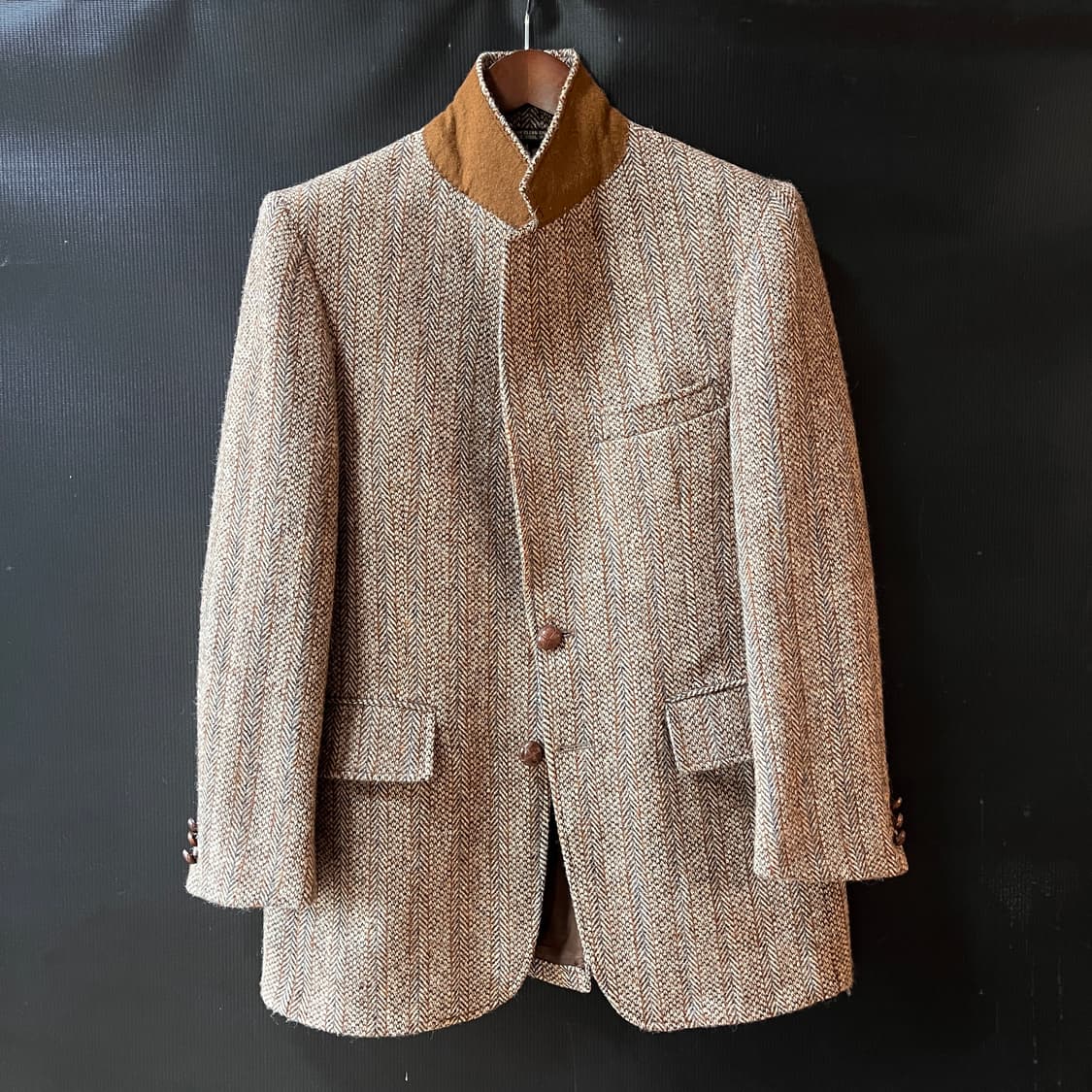 70s 해리스트위드 미국 백화점 테일러드 자켓 상품이미지3