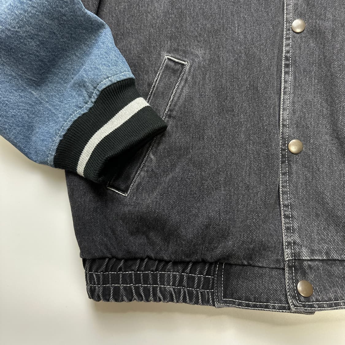 SUPREME Denim Varsity 슈프림 데님 바시티 자켓 상품이미지4